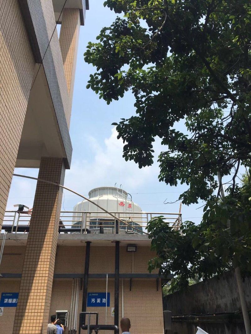 逆流式圆形玻璃钢冷却塔 BND-200-YB