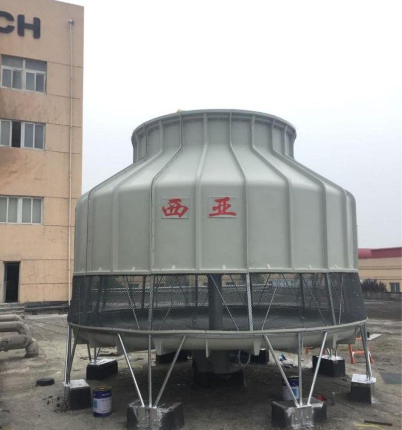 逆流式圆形玻璃钢冷却塔 BND-400-YB