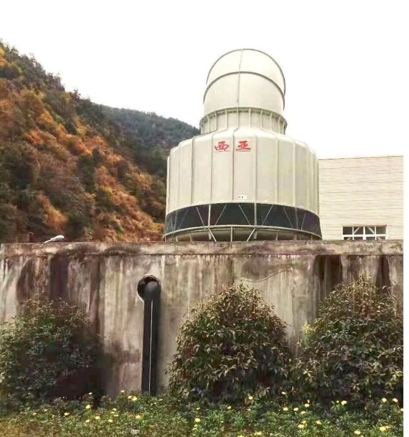 逆流式圆形玻璃钢冷却塔BND-300-YB