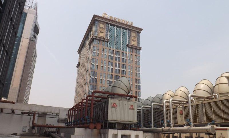 横流式静音型方形玻璃钢冷却塔BHJ-175×9-FB