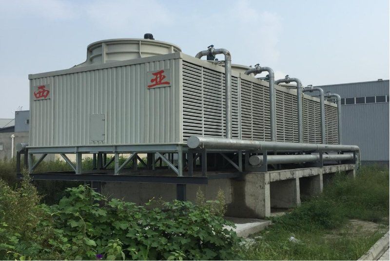 横流式超低噪声方形玻璃钢冷却塔BHC-400×3-FB