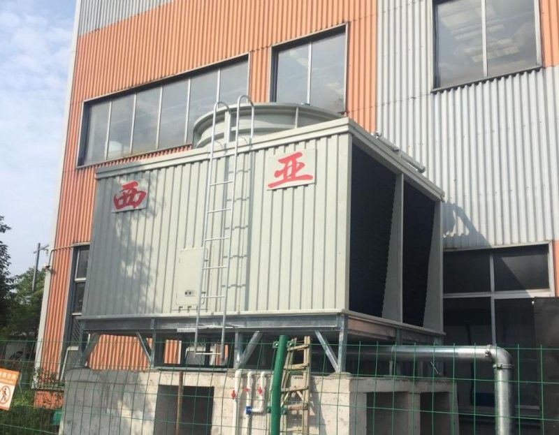 横流式超低噪声方形玻璃钢冷却塔BHC-250×1-FB