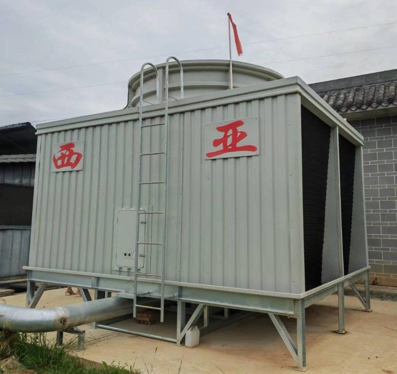 横流式超低噪声方形玻璃钢冷却塔BHC-250×1-FB