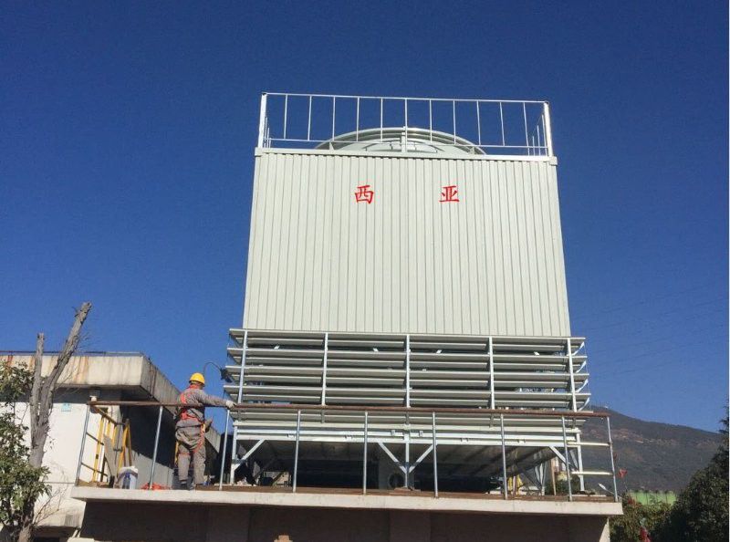逆流式方形玻璃钢冷却塔BNG-600*2-FB