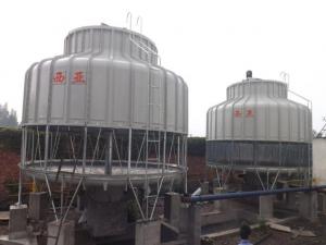 成都桐林铸造实业有限公司（高温圆形低噪声玻璃钢冷却塔BND-300-YG  二台）