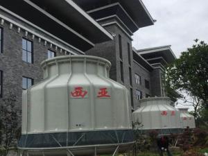 四川宜府春酒厂有限公司（圆形低噪声玻璃钢冷却塔BND-125-YB 三台）