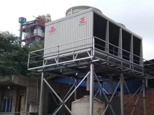 峨眉山龙腾生物科技有限公司（横流式超低噪声方形玻璃钢冷却塔BHC-250×2-FB  一组）