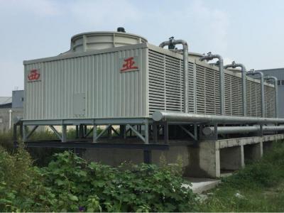 横流式超低噪声方形玻璃钢冷却塔BHC-400×3-FB