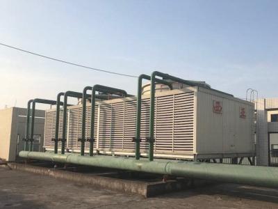 横流式超低噪声方形玻璃钢冷却塔BHC-500×2-FB