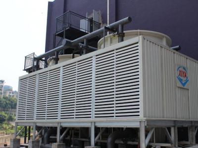 横流式方形超低噪声玻璃钢冷却塔BHC-200×2-FB