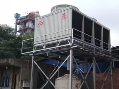 横流式超低噪声方形玻璃钢冷却塔BHC-250×2-FB