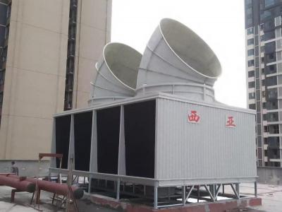 横流式超低噪声方形玻璃钢冷却塔BHC-450×2-FB